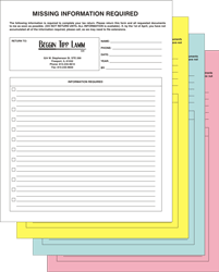 4 Part Carbonless Forms Printing
