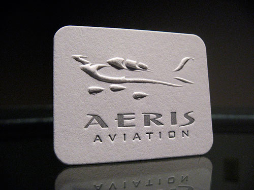 Debossed Business Cards Printing
