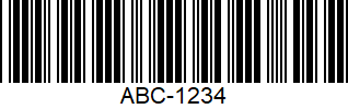 Alpha Numeric Barcode Printing on Carbonless Forms