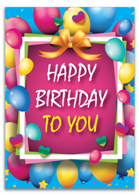 Personalized Happy Birthday Cards Designing & Printing