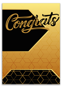 Personalized Congratulation Card Designing & Printing