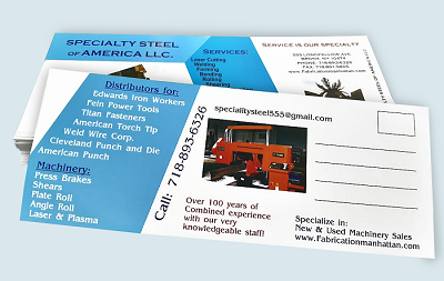 Custom Printed Postcards with Perforation