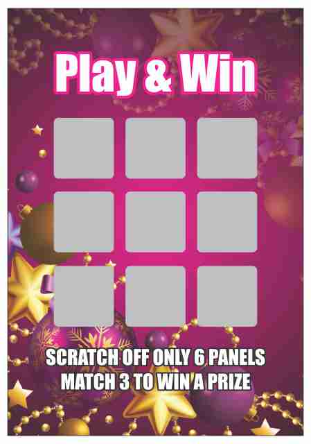 Scratch Off and Match any 3 to Win