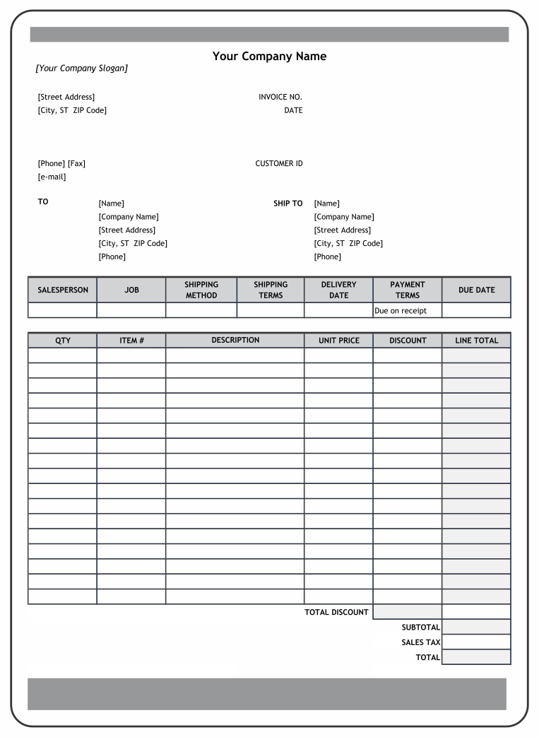 Custom Carbonless Purchase Order Form Printing Services