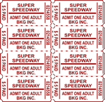 Perforated Ticket Sheets Printing